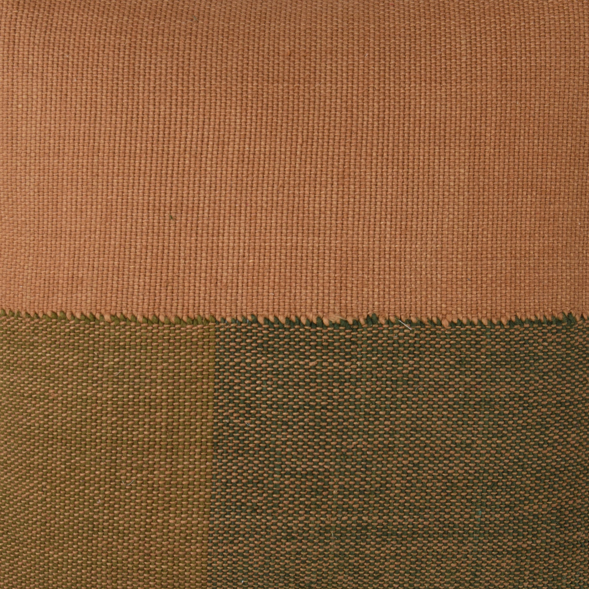 Woodland Chestnut/Olive Green 22"x22" Throw Pillow (Set of 2)