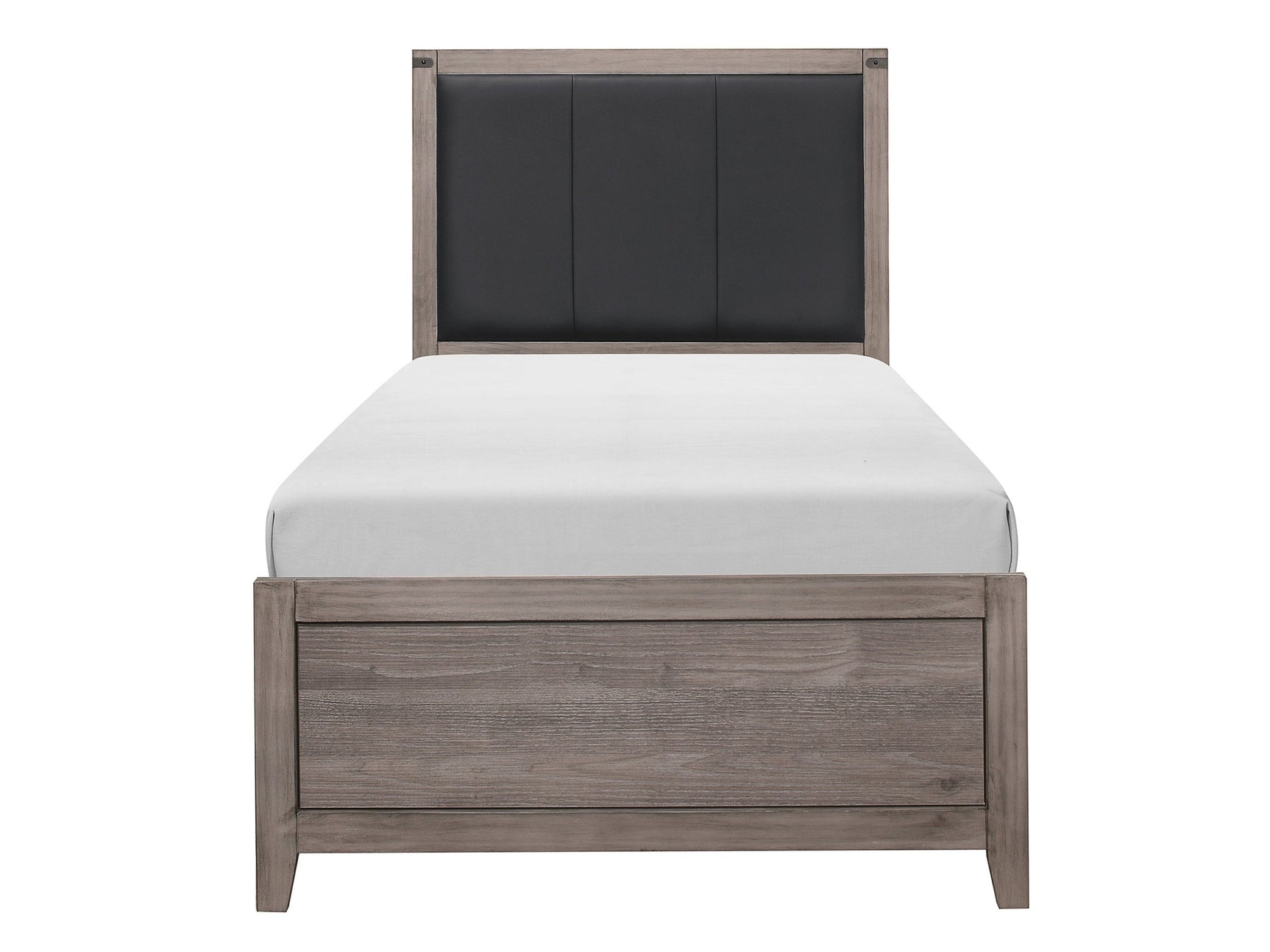 Woodrow Brown Twin Bed - Ornate Home