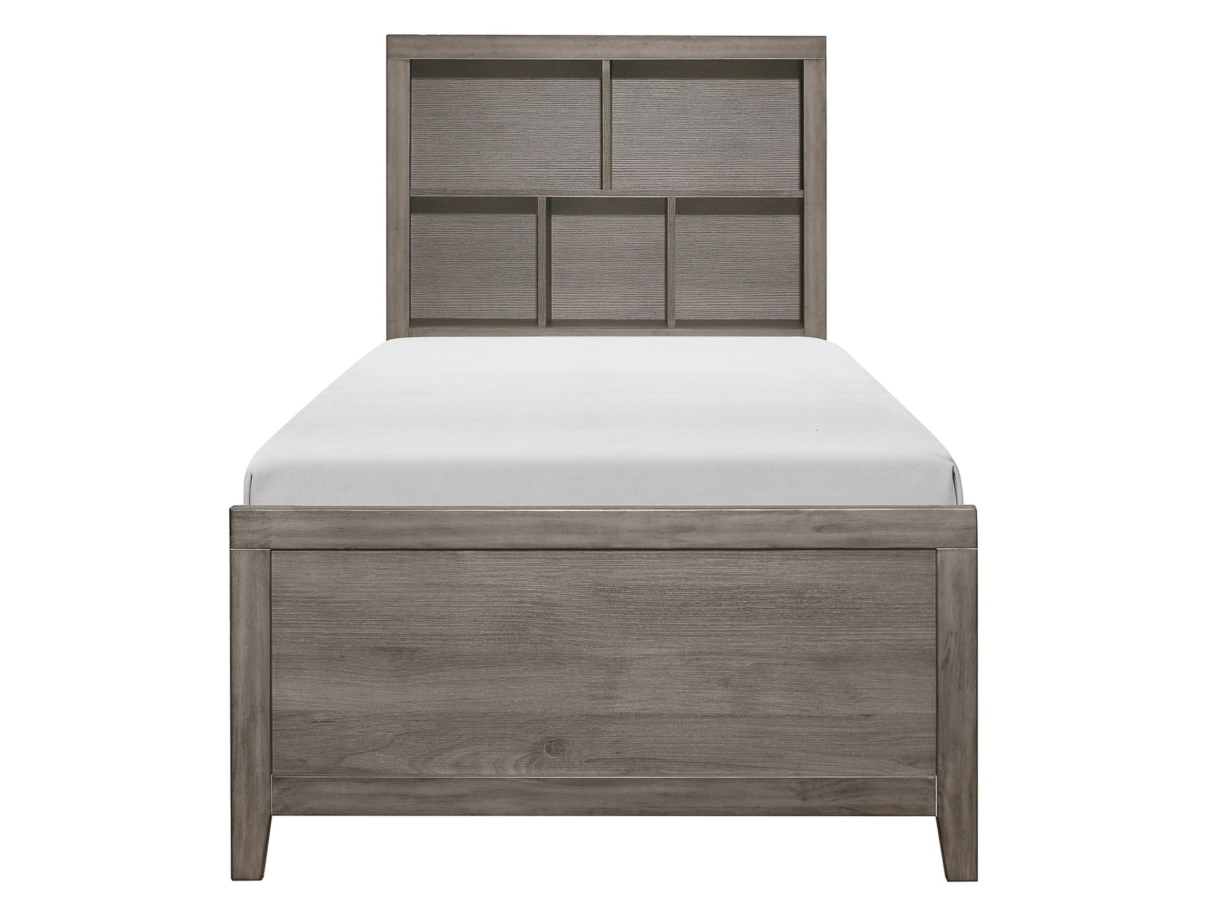 Woodrow Brown Twin Platform Bed - Ornate Home