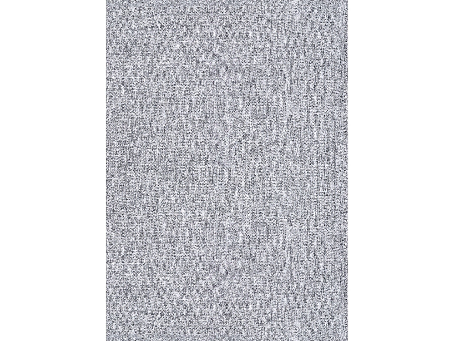 Wooly Gray Easy Jute Washable Indoor Outdoor Area Rug - Ornate Home