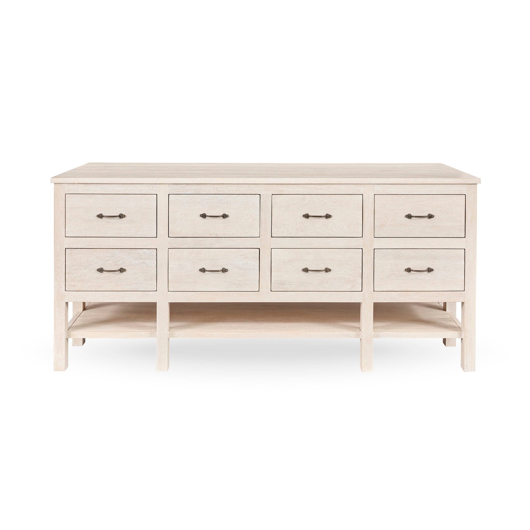 Workstation Creamwood Cabinet - Ornate Home