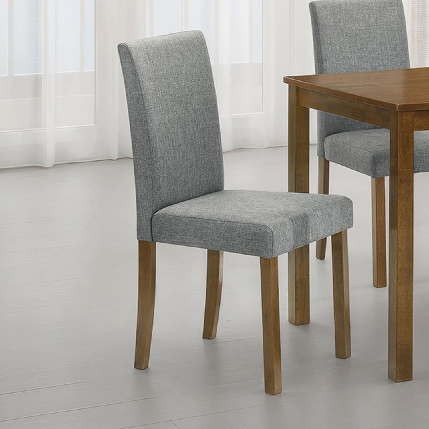 Worland Medium Oak/Gray Dining Side Chair (Set of 4) - Ornate Home