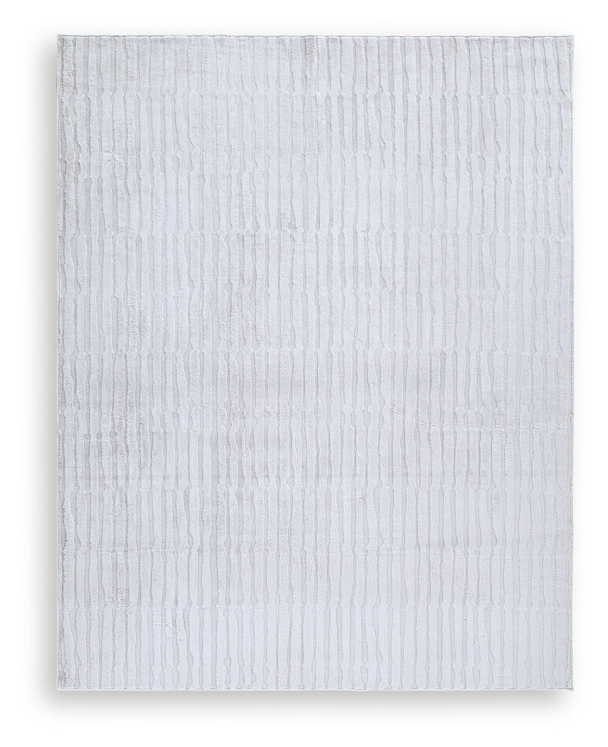 Worthley Gray Washable Large Rug - Ornate Home