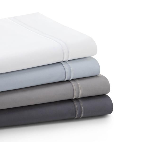 Woven Supima White Queen Pillowcase Set - Ornate Home