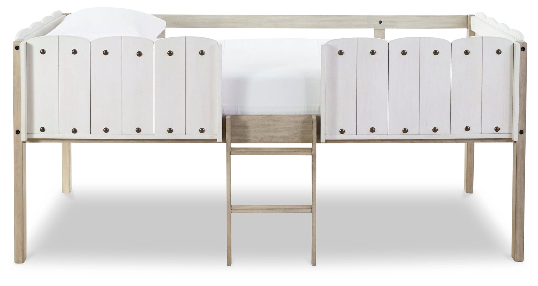 Wrenalyn Two-tone Twin Loft Bed Frame - Ornate Home