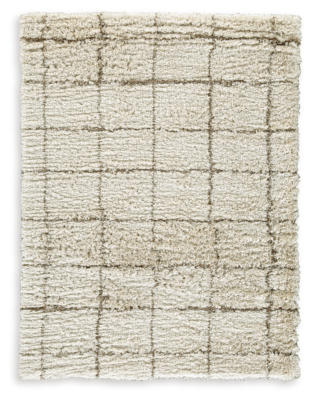 Wrenlow Cream/Brown 5' x 7' Rug - Ornate Home