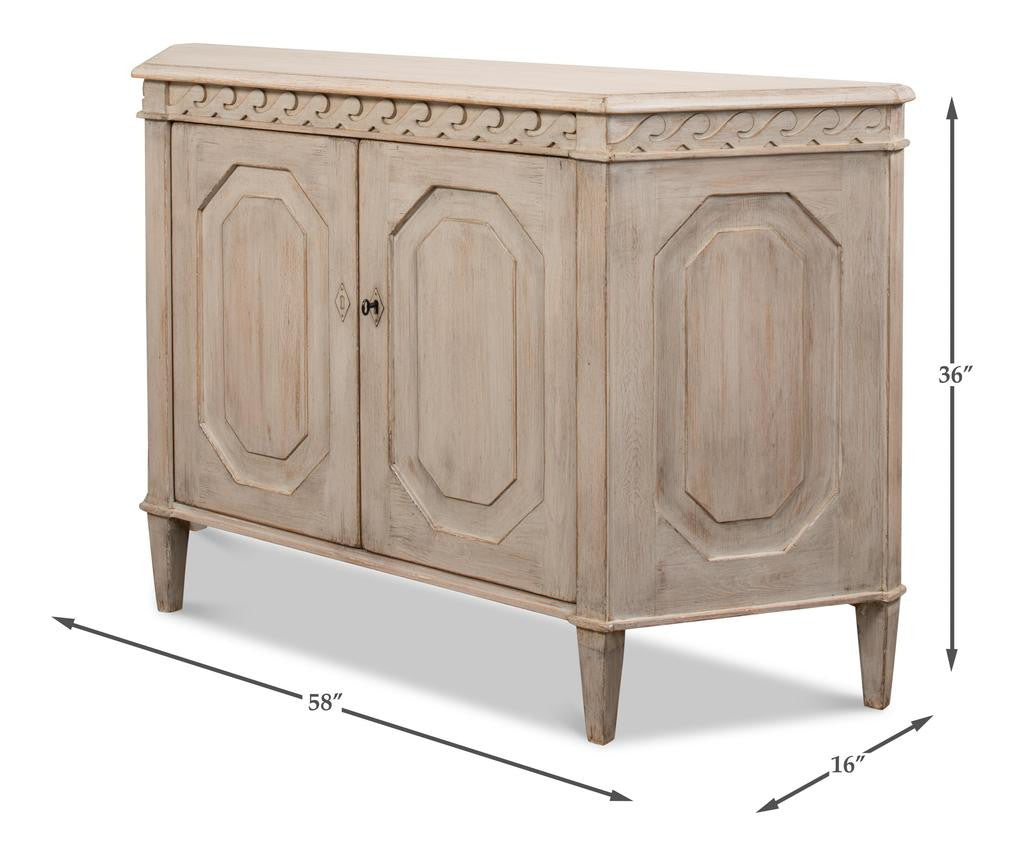 Wrenn Grey Credenza - Ornate Home