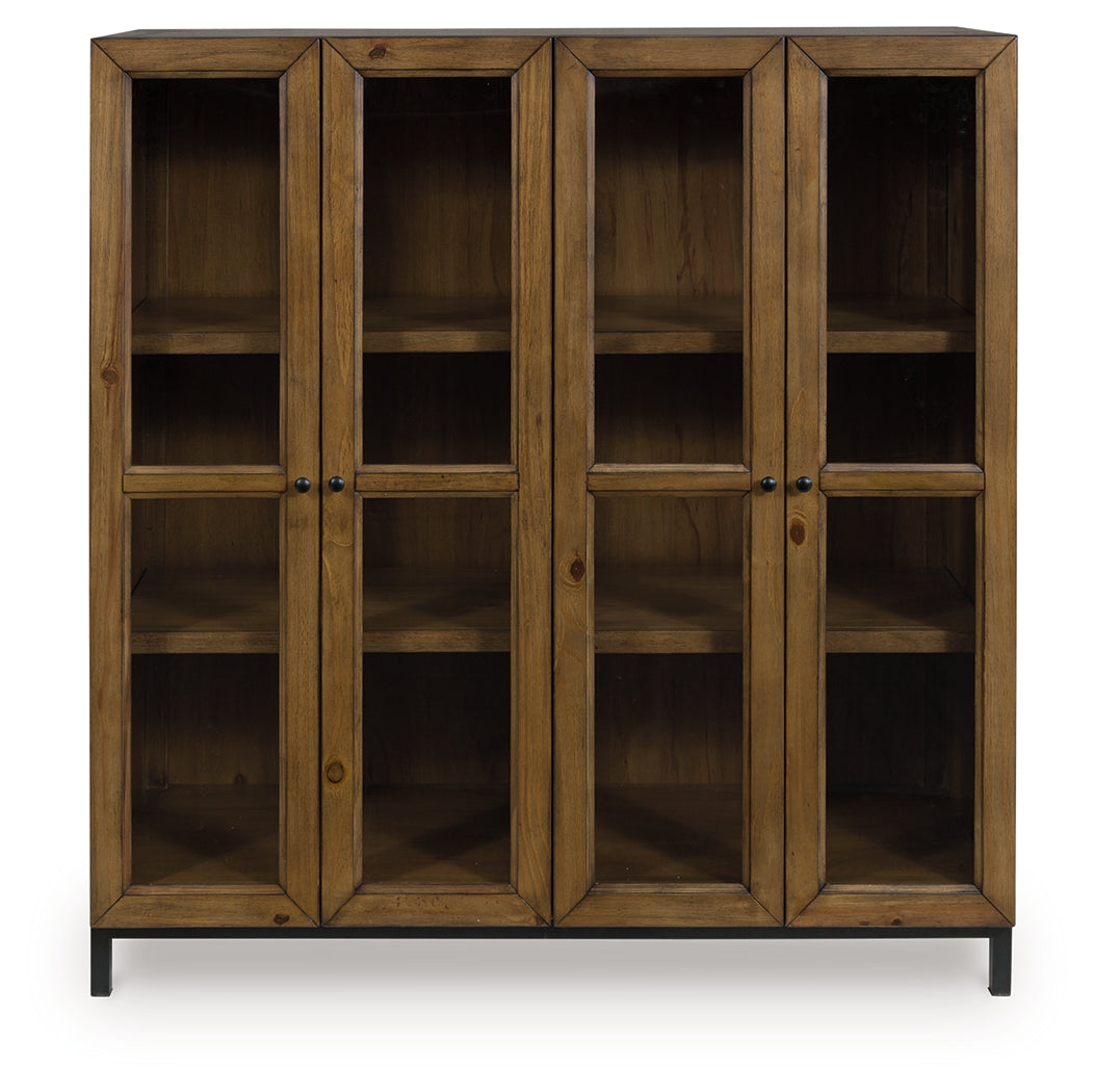 Wrenridge Gray Brown Accent Cabinet (Online Special Price) - Ornate Home