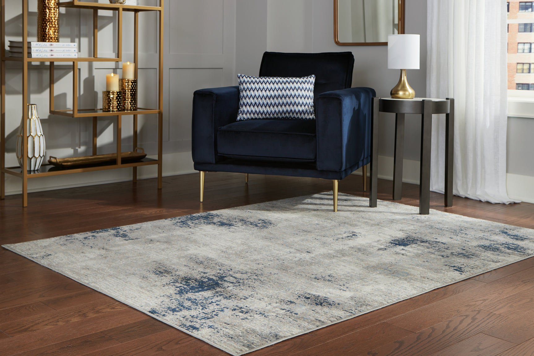 Wrenstow Multi Color 5 x 7 Rug - Ornate Home