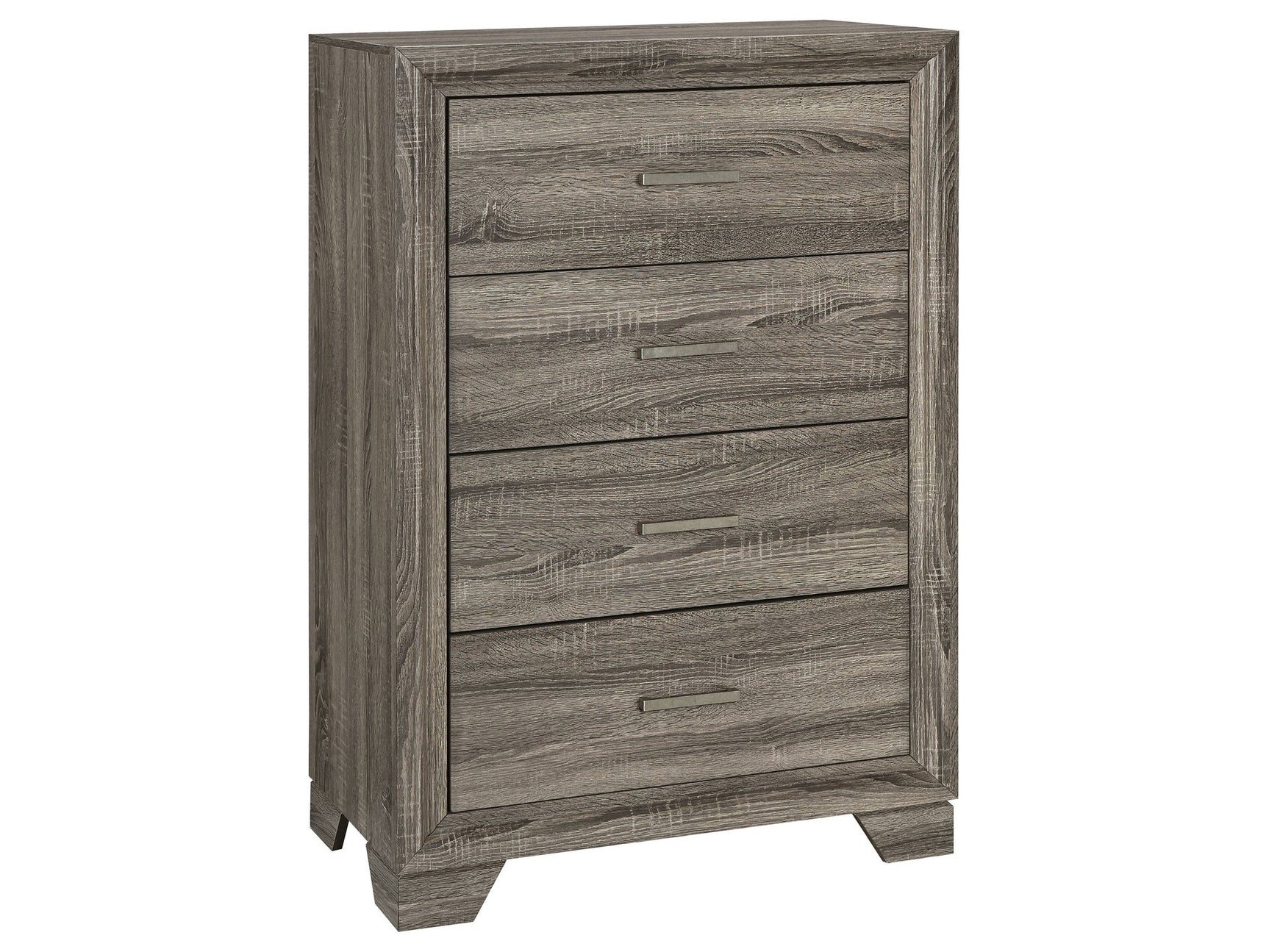 Wright Brown Oak Chest - Ornate Home