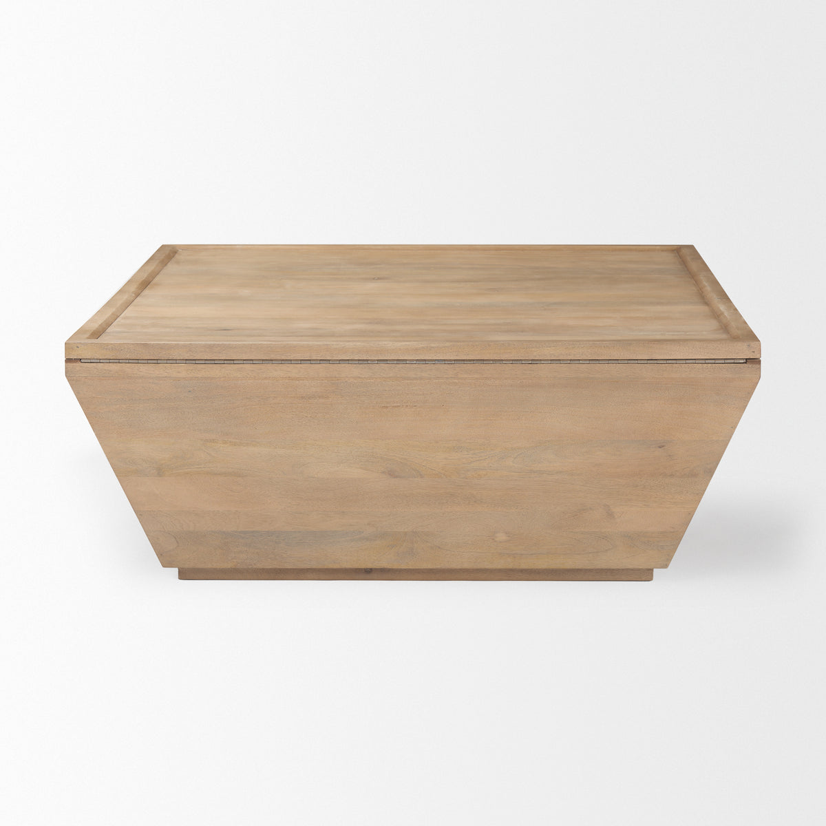 Wyatt Brown Wood Angular Coffee Table - Ornate Home