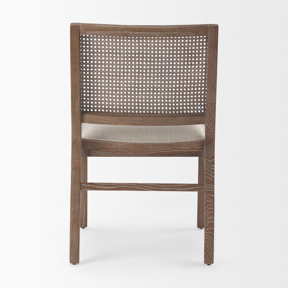 Wynn Brown Cane Back Dining Side Chair (Set of 2) - Ornate Home