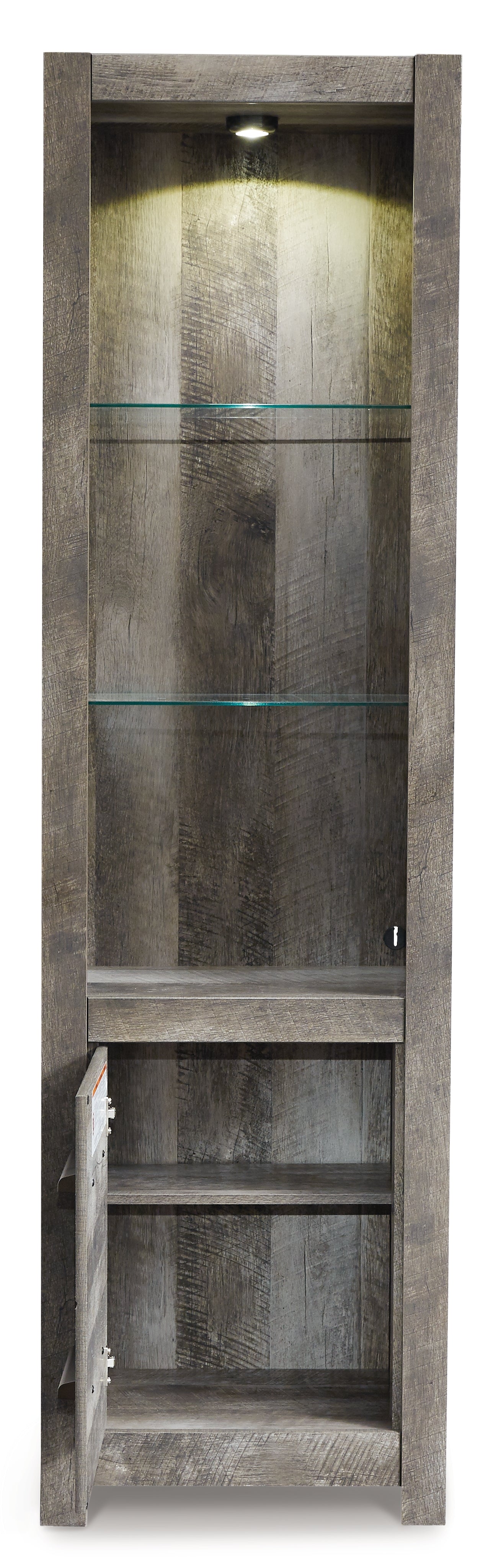 Wynnlow Gray 4-Piece Entertainment Center - Ornate Home