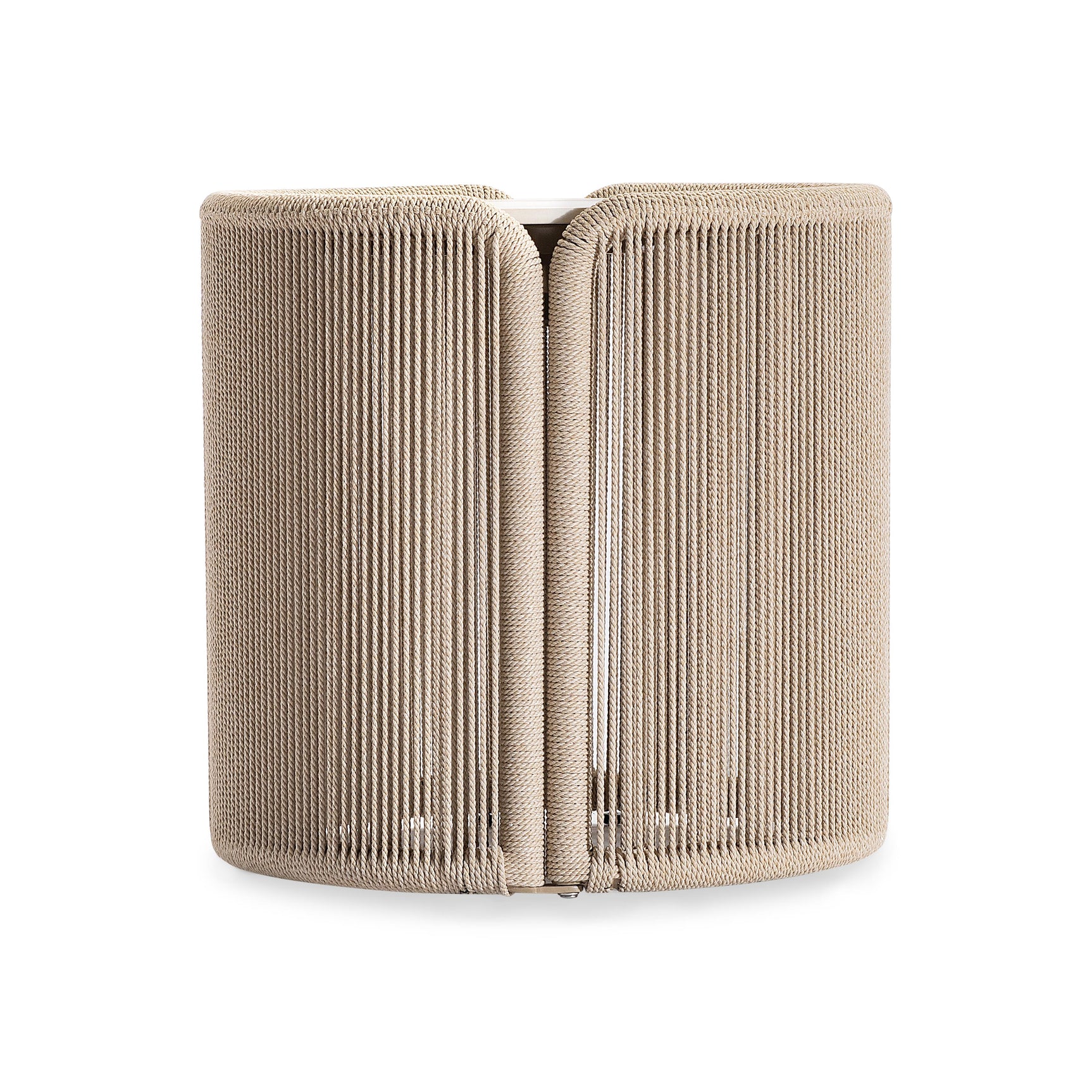 Trellis Brown Outdoor Side Table