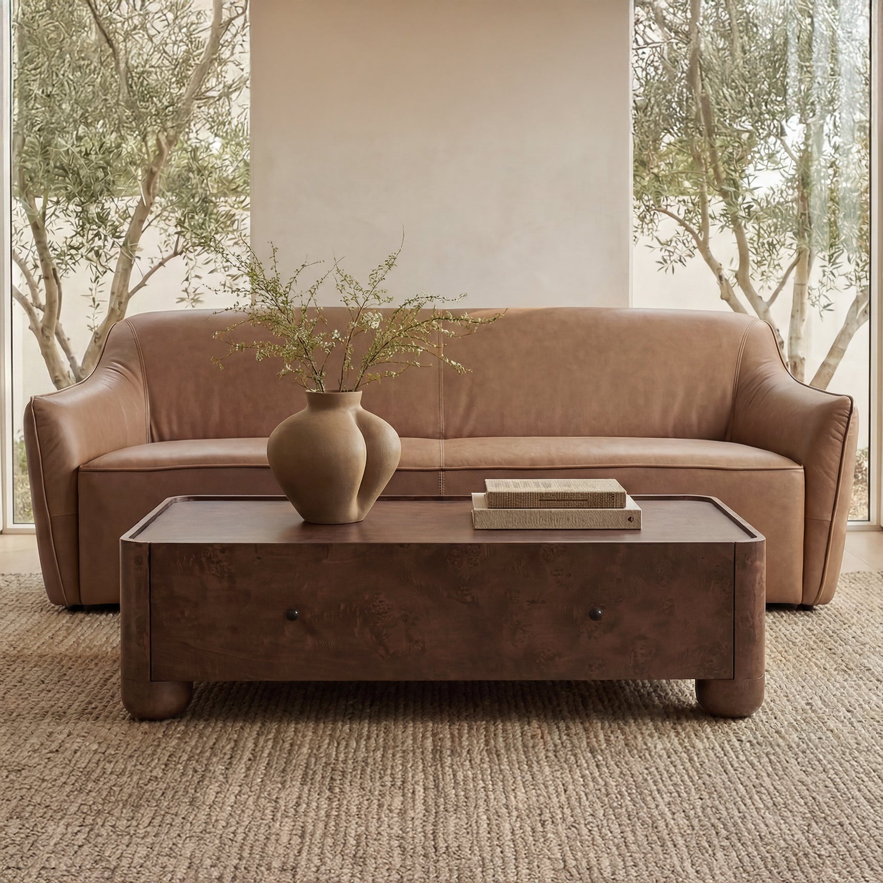 Hawkins Tan Sofa