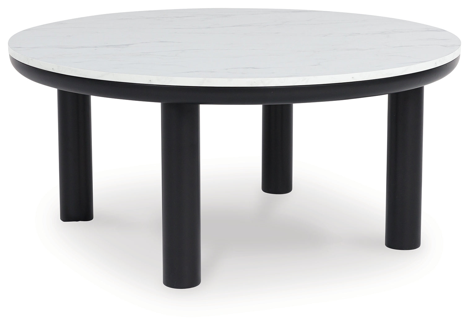 Xandrum Black/White Table (Set of 3) (Online Special Price) - Ornate Home