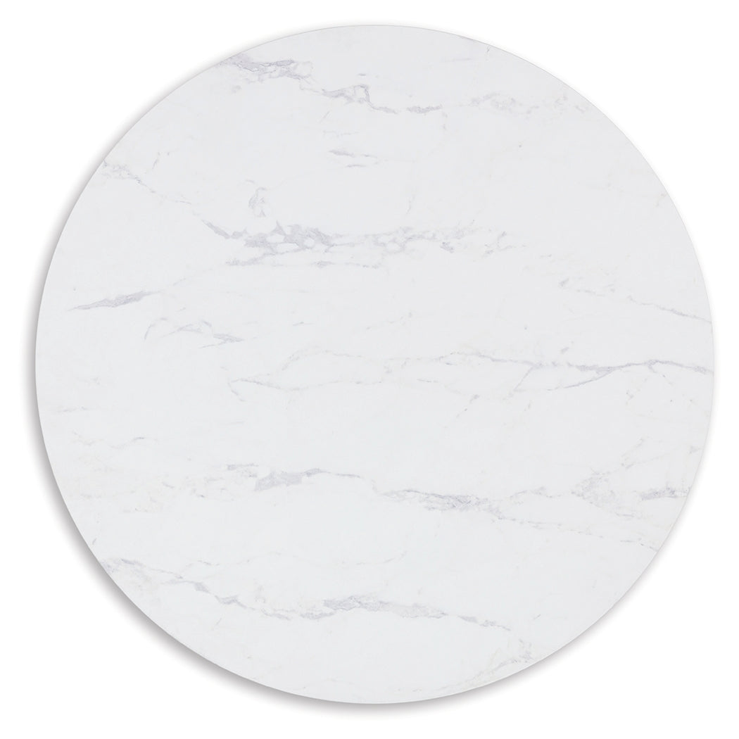 Xandrum Black/White Table (Set of 3) - Ornate Home