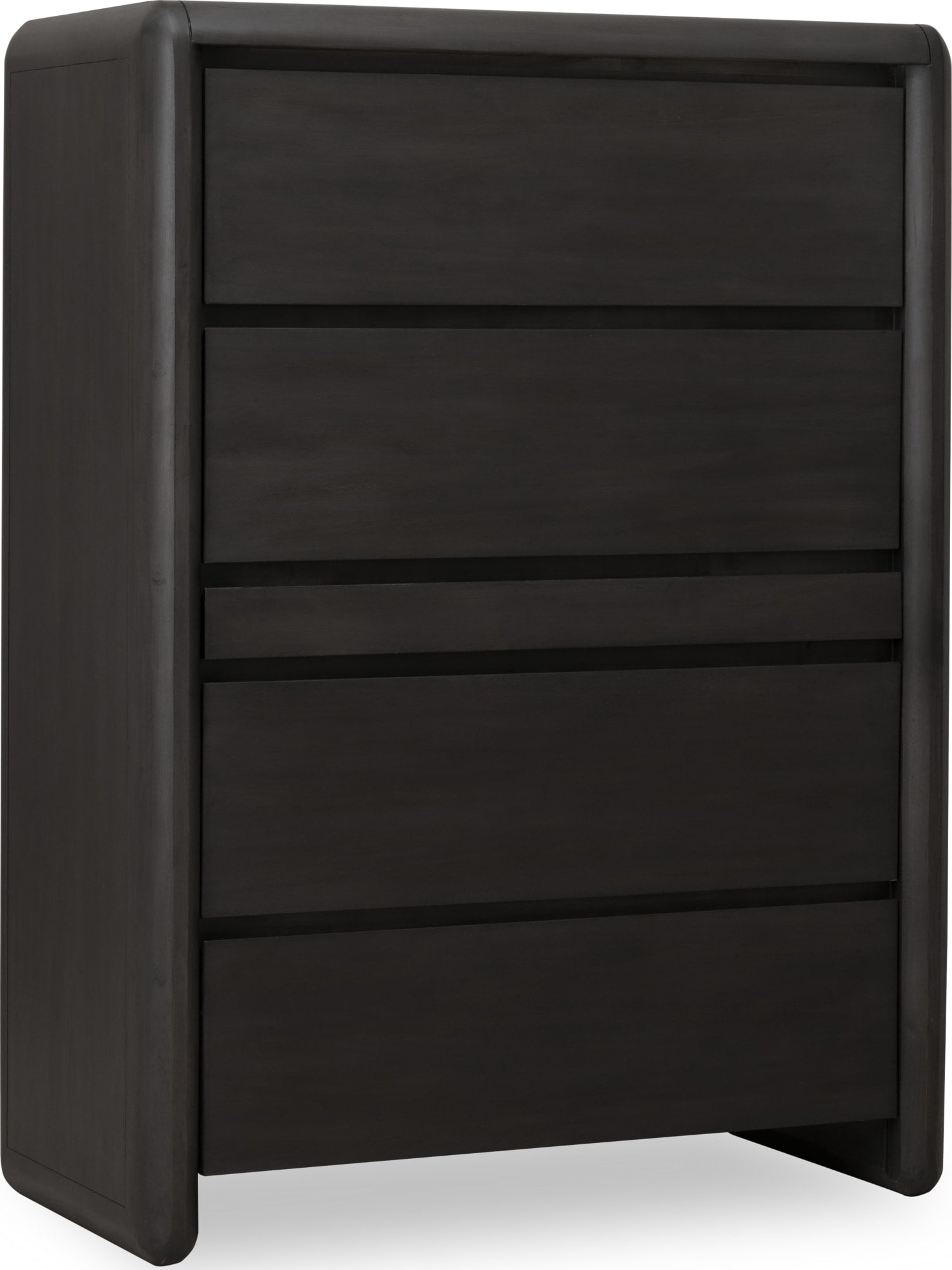 Xolani Jaguar Five Drawer Acacia Wood Chest with Jewelry Tray - Ornate Home