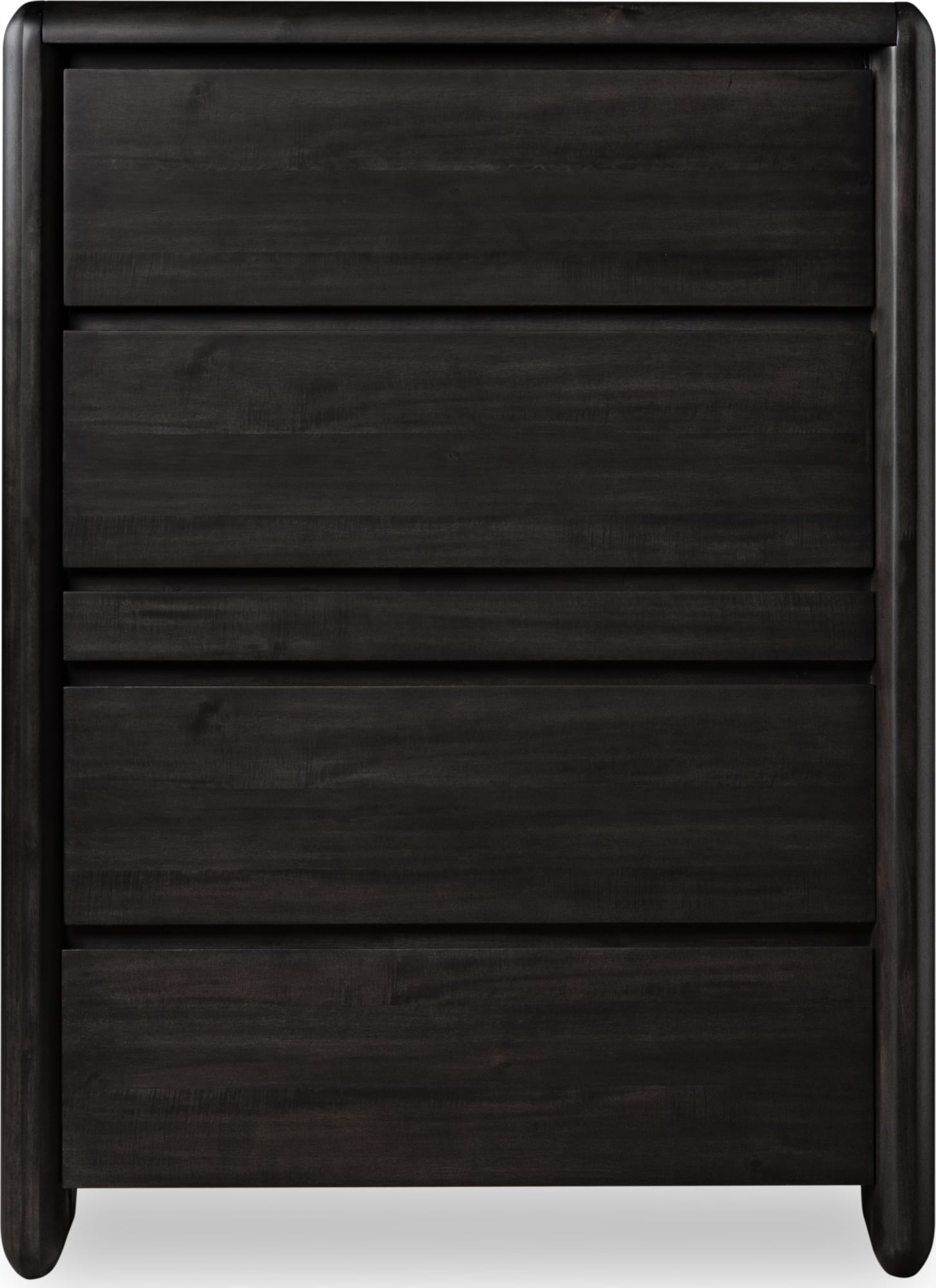 Xolani Jaguar Five Drawer Acacia Wood Chest with Jewelry Tray - Ornate Home