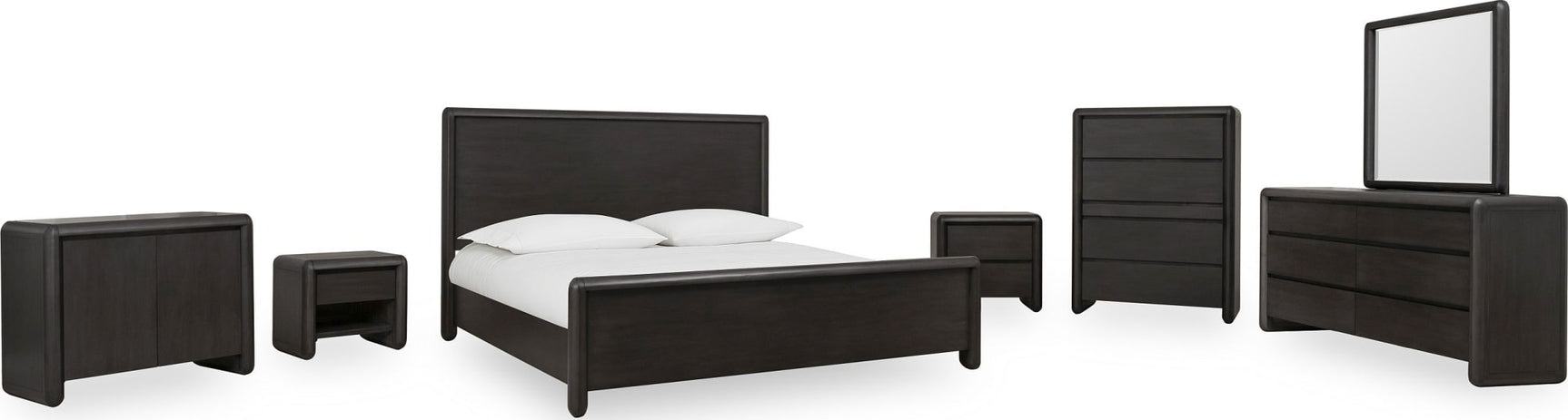 Xolani Jaguar Five Drawer Acacia Wood Chest with Jewelry Tray - Ornate Home