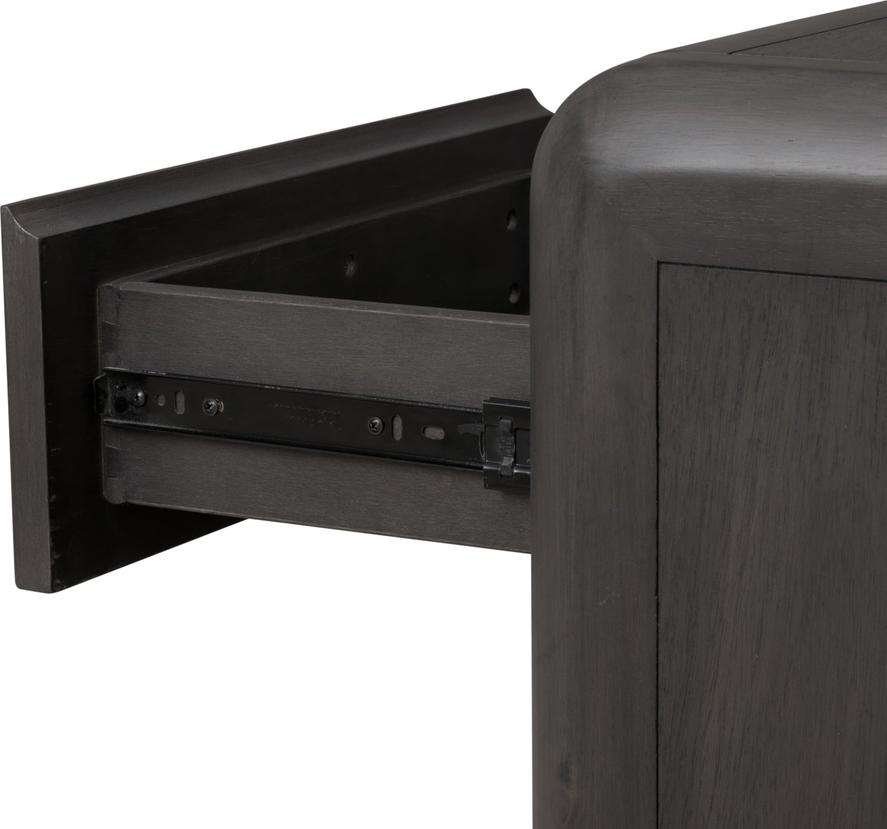 Xolani Jaguar One Drawer Acacia Wood Nightstand - Ornate Home