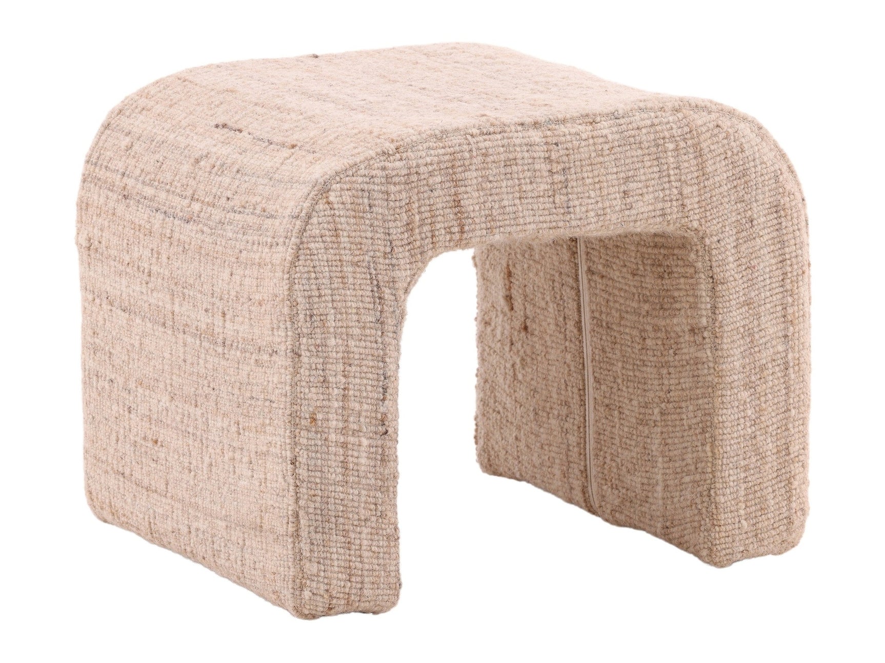 Yaelle Beige Stool - Ornate Home