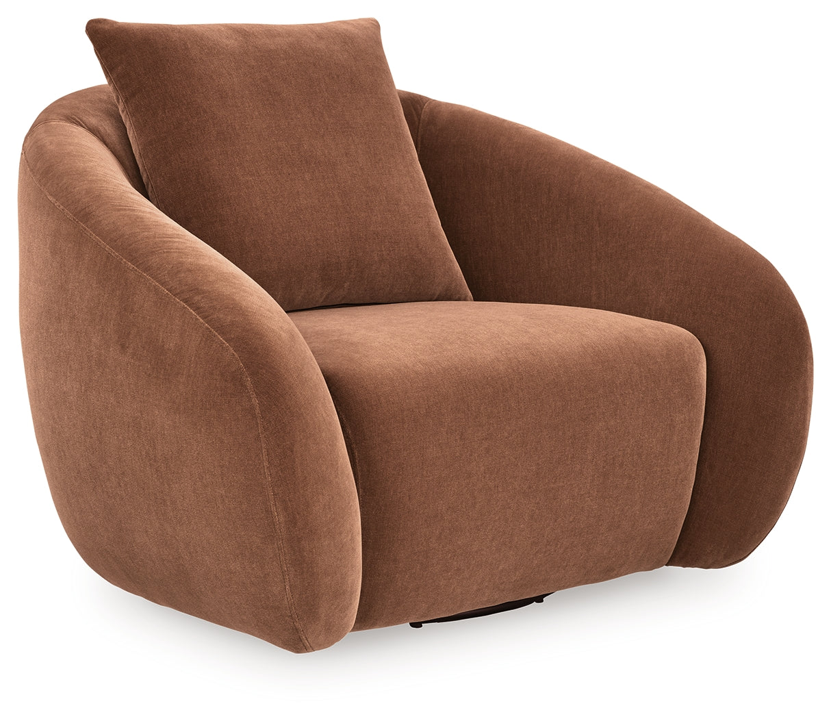 Yahya Sienna Swivel Accent Chair - Ornate Home