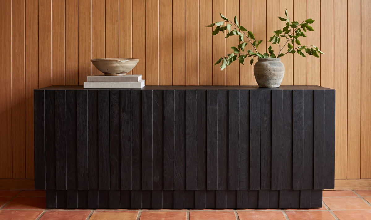Yale Black Sideboard - Ornate Home