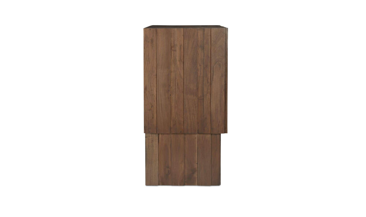 Yale Brown Bar Cabinet - Ornate Home
