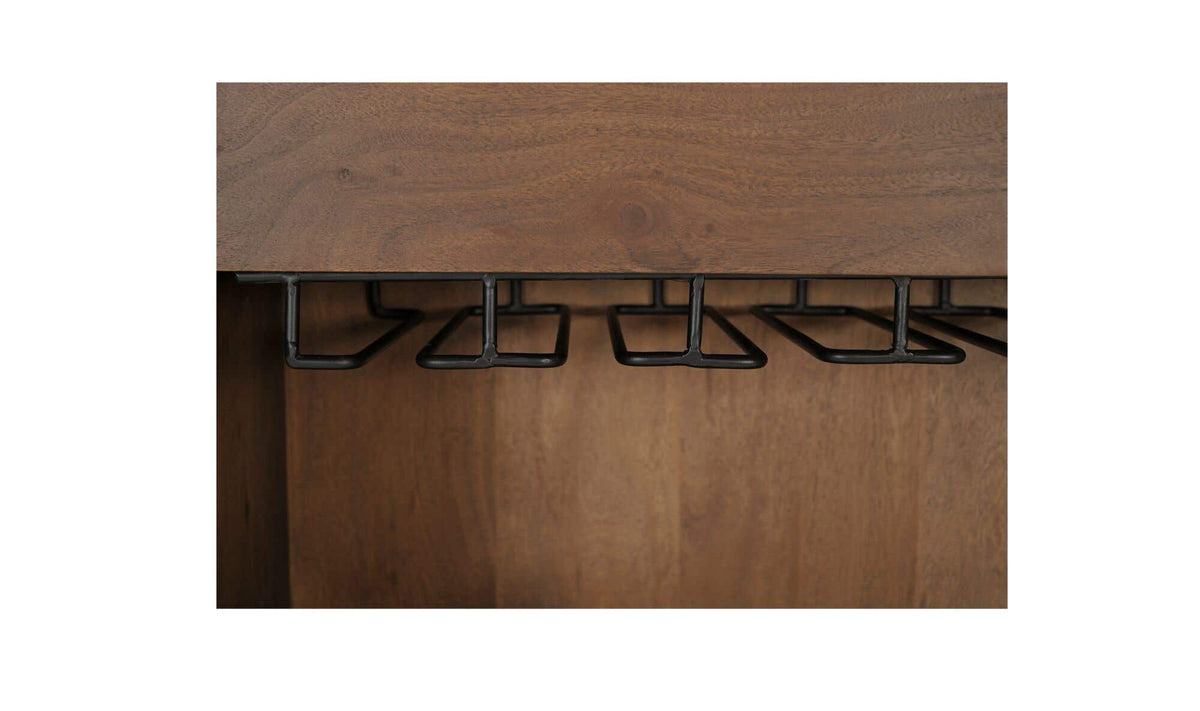 Yale Brown Bar Cabinet - Ornate Home