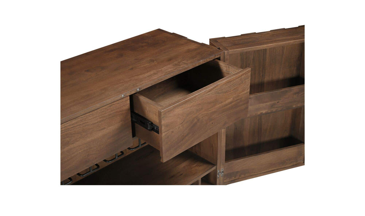 Yale Brown Bar Cabinet - Ornate Home
