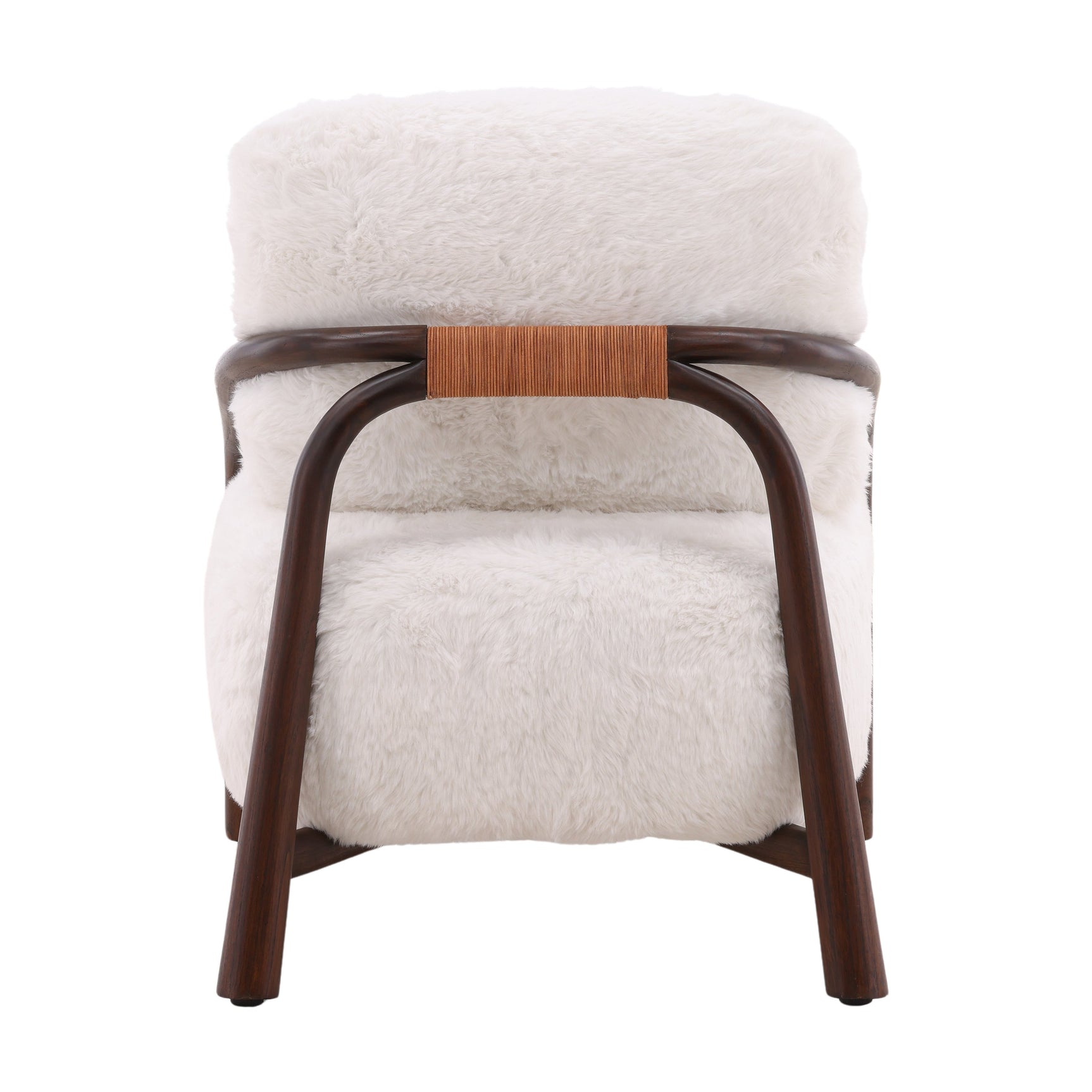 Yareli Ivory Occasional Chair - Ornate Home