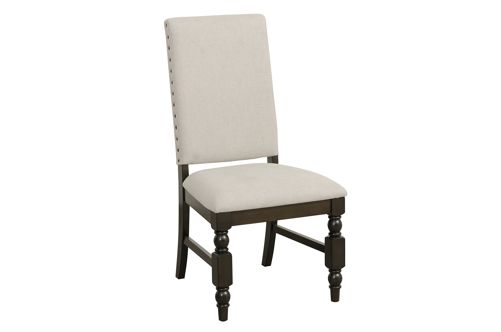 Yates Cream/Burnished Dark Oak Side Chair (Set of 2) - Ornate Home