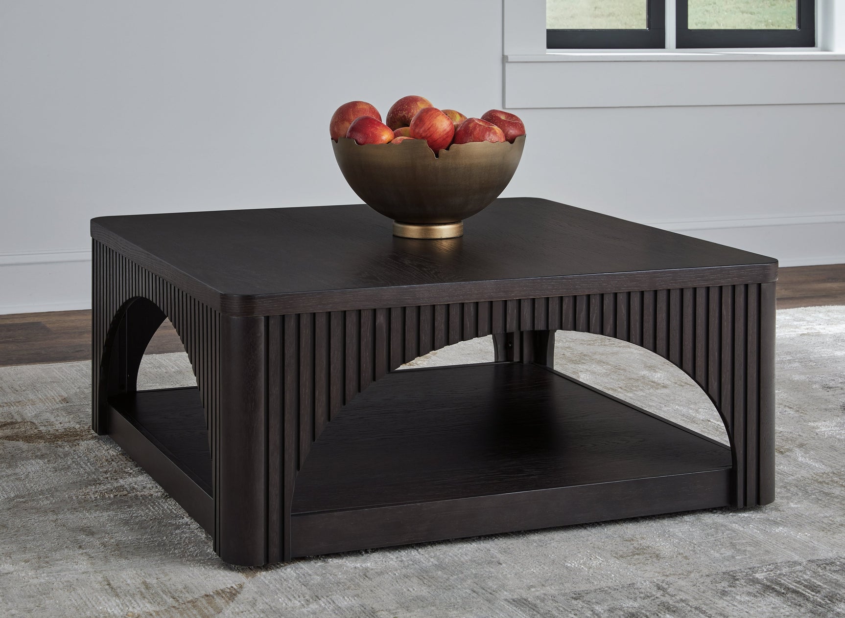 Yellink Black Coffee Table and 2 End Tables - Ornate Home