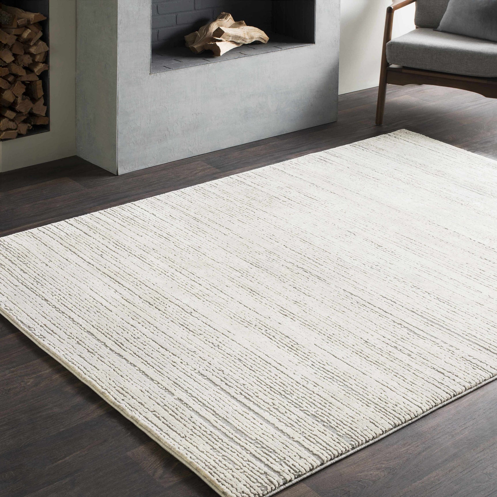 Yemassee Tibetan Striped Area Rug - Ornate Home