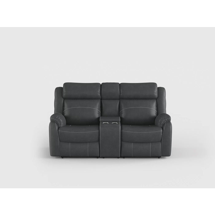 Yerba Brown Double Reclining Loveseat - Ornate Home