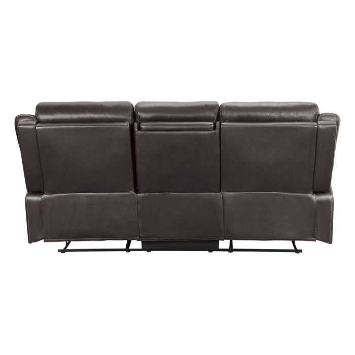 Yerba Brown Double Reclining Sofa - Ornate Home