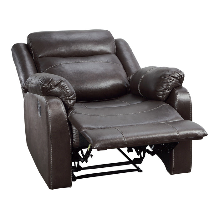 Yerba Brown Reclining Chair - Ornate Home