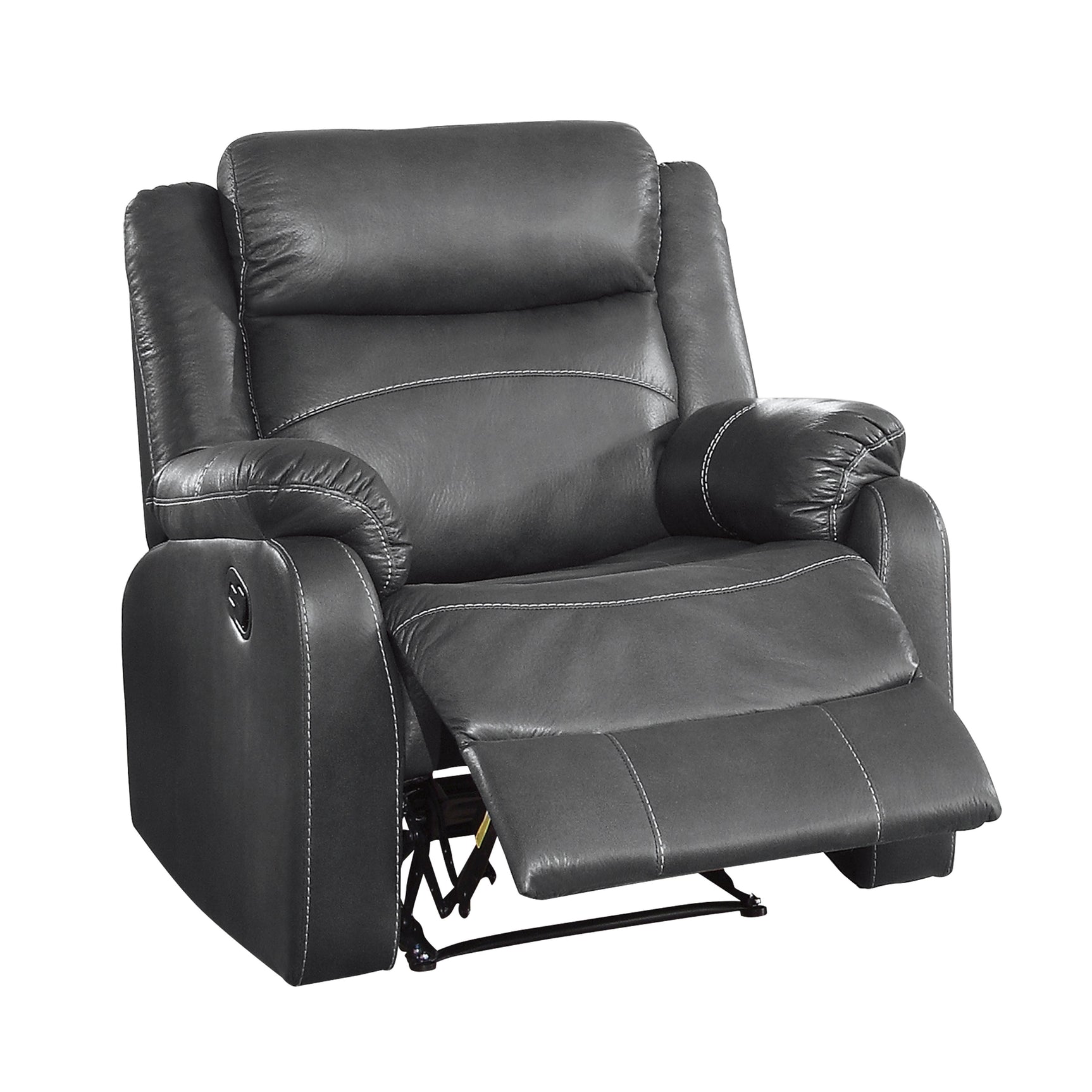 Yerba Gray Reclining Chair - Ornate Home