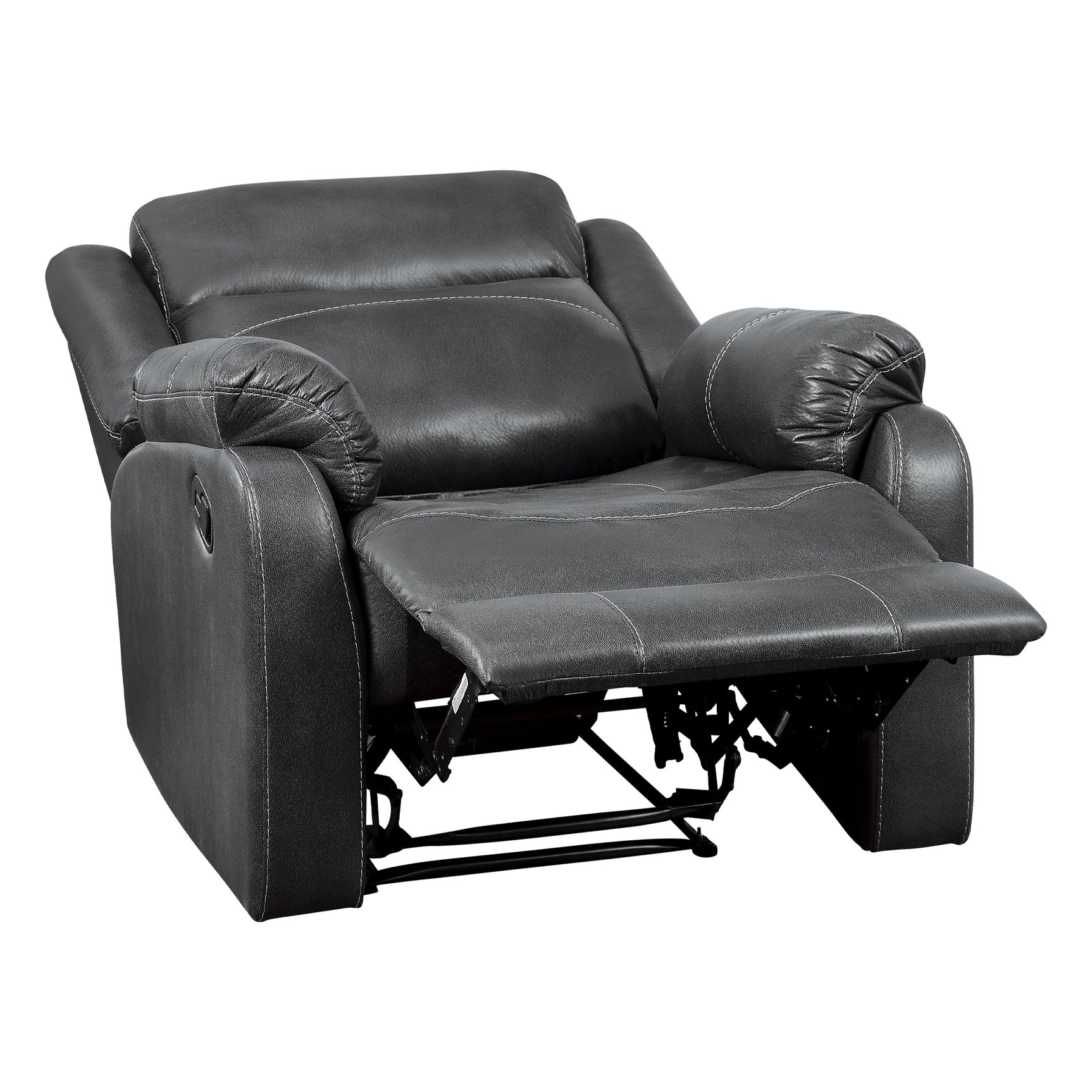 Yerba Gray Reclining Chair - Ornate Home