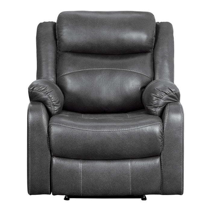 Yerba Gray Reclining Chair - Ornate Home