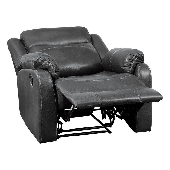 Yerba Gray Reclining Chair - Ornate Home