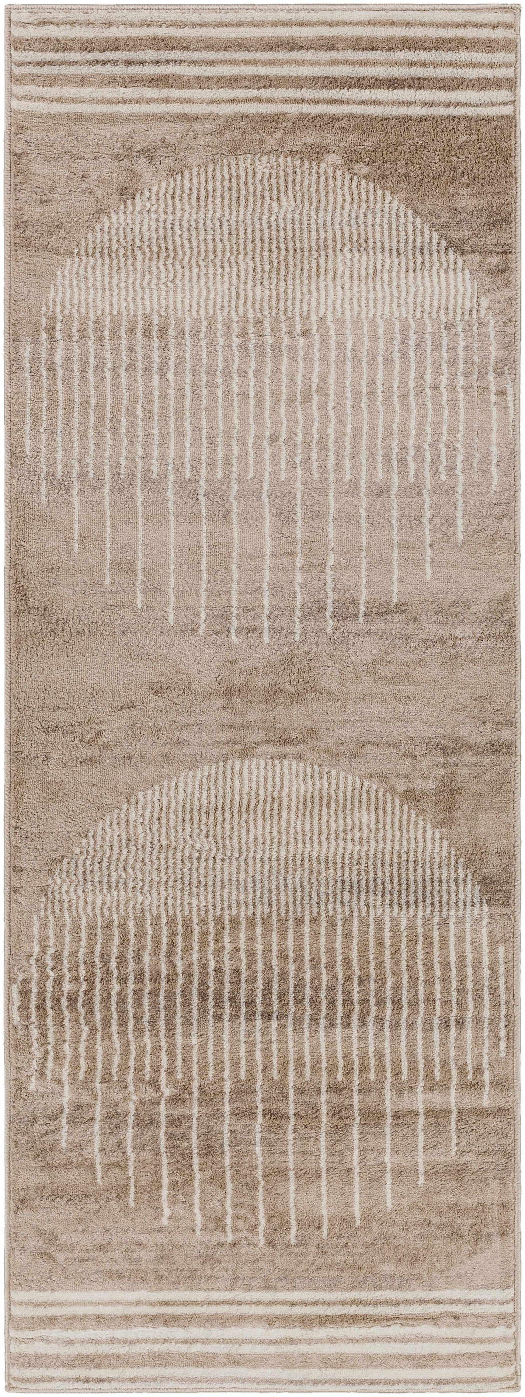 Yoad Geometric Mocha Area Rug - Clearance - Ornate Home