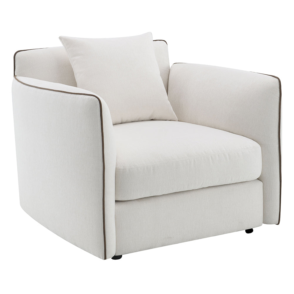 Yolanda Beige Chair - Ornate Home