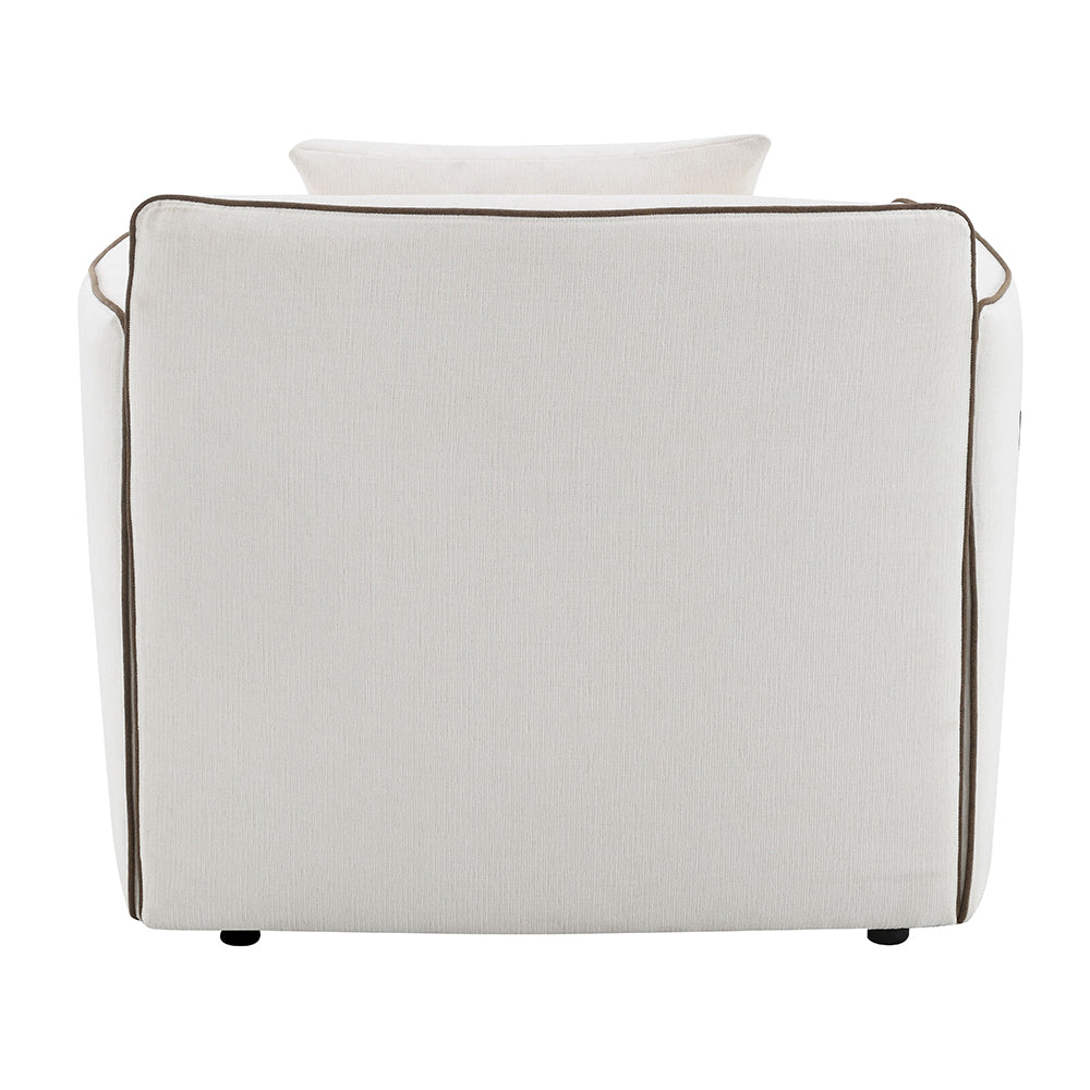 Yolanda Beige Chair - Ornate Home