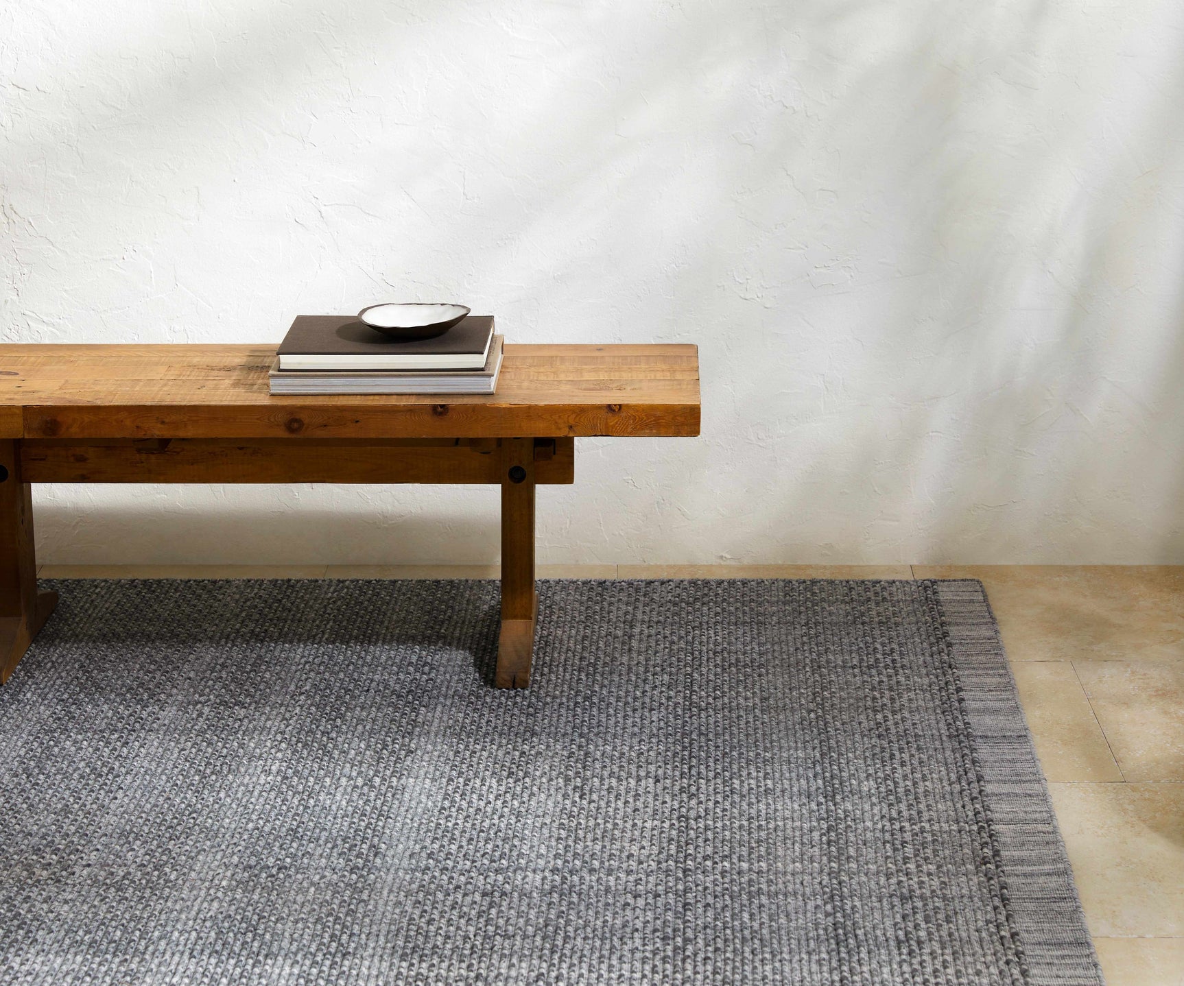 Yong Hand Loomed Gray Rug - Clearance - Ornate Home