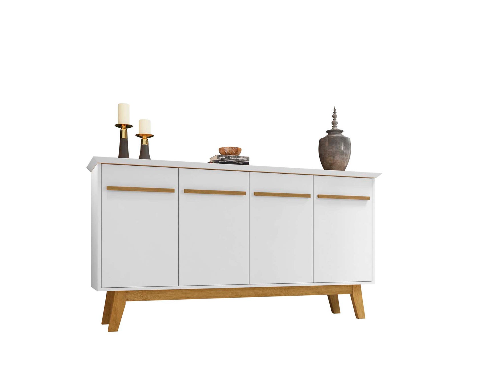 Yonkers 62.99 Sideboard in White - Ornate Home