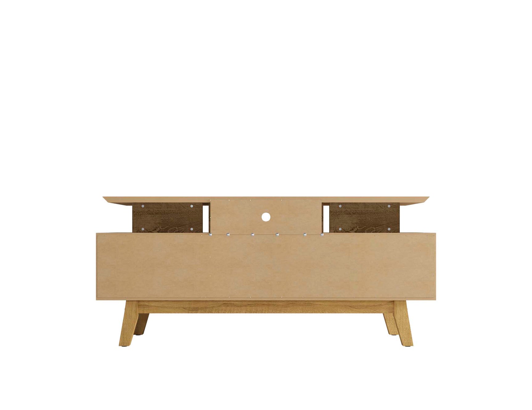 Yonkers 62.99 TV Stand in Rustic Brown - Ornate Home