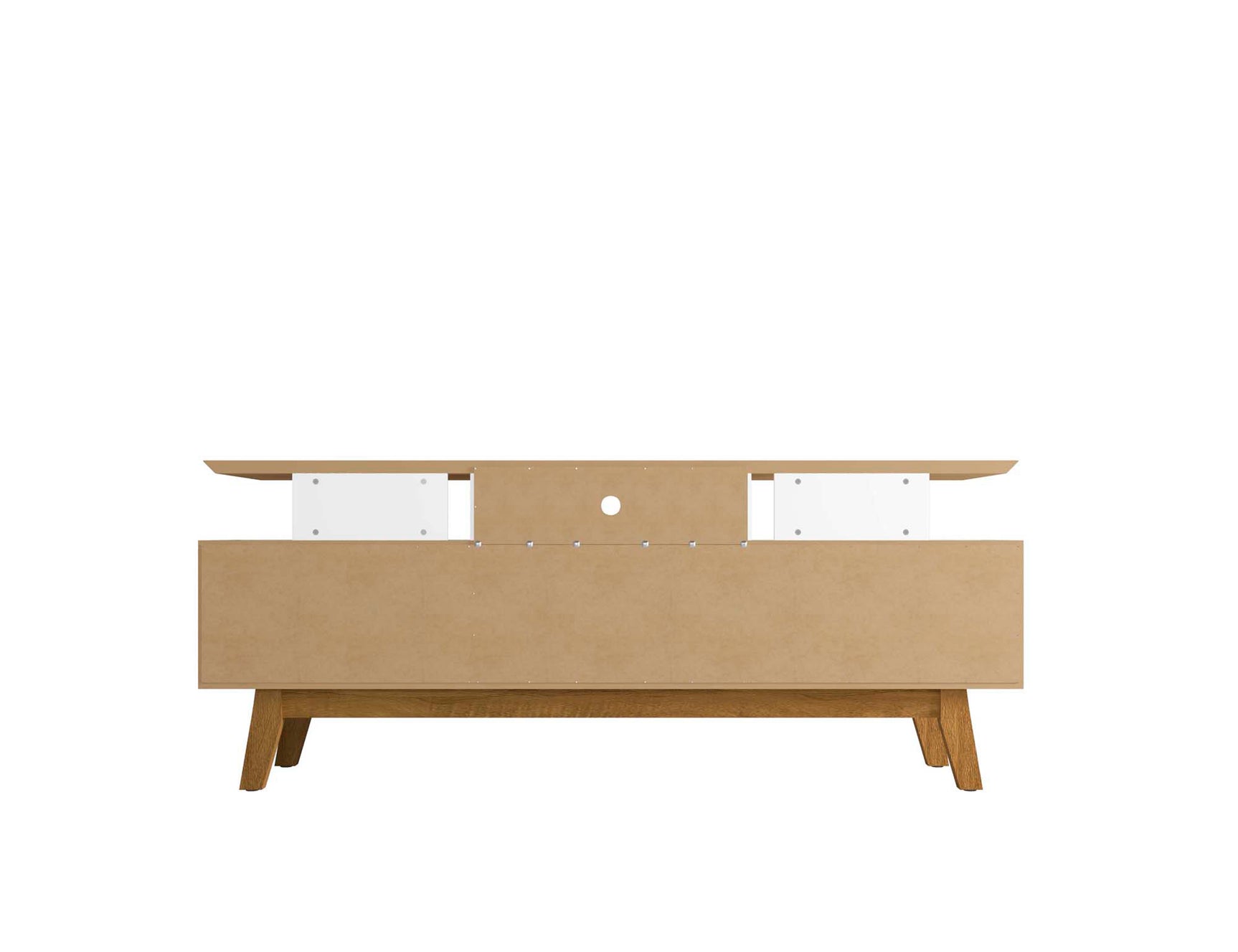 Yonkers 70.86 TV Stand in White - Ornate Home