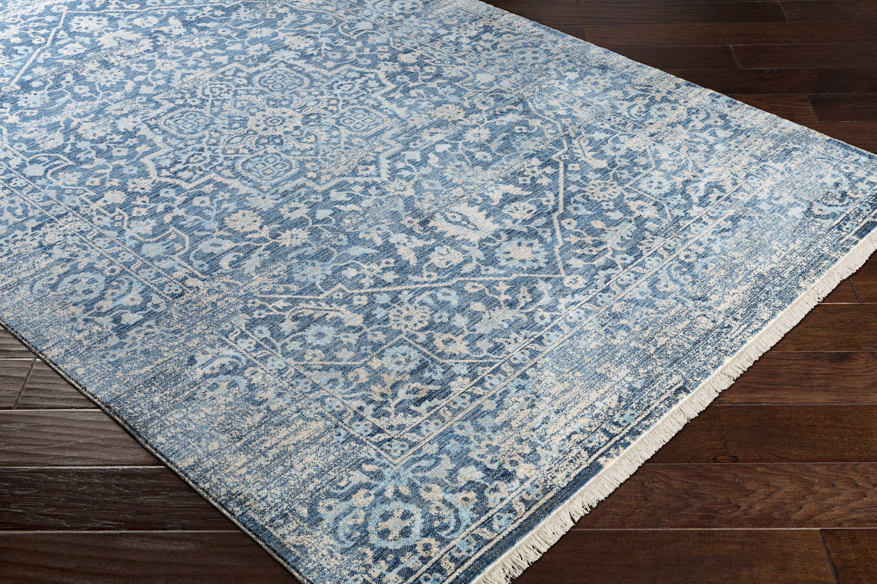 Yorkana Distressed Blue Rug - Clearance - Ornate Home